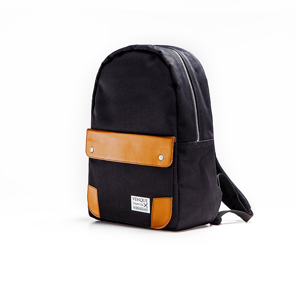 Venque Classic Black Backpack